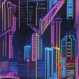 Город Ночью