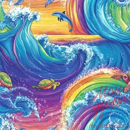 Радужные волны
